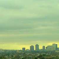 The New Orleans cityscape in early-February 2007 in Louisiana