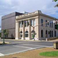 Historic former Rapides Bank and Trust Company building in Alexandria Louisiana
