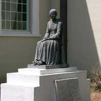 Statue of Evangeline in St. Martinville, Louisiana