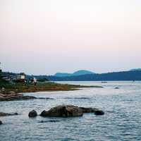 Mount Desert landscape at Acadia National Park, Maine