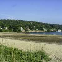 Seal Harbor landscape in Acadia National Park, Maine