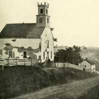 Lutheran Church outside Sharpsburg at Antietam Battlefield, Maryland