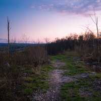 Dusk on the Mountain at Hoye Crest, Maryland