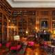 Interior of John Work Garrett Library in Baltimore, Maryland