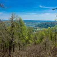 Landscape of the surrounding area from Maryland Heights