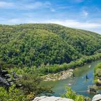 Landscape view from Maryland Heights