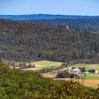 Blue Ridge Summit overlook in Frederick, Maryland