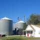 Grain elevators in Queen Anne, Maryland