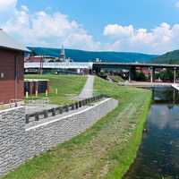 Terminus of the Chesapeake and Ohio Canal in Cumberland, Maryland