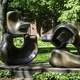 Henry Moore's Large Four Piece Sculpture at Harvard University, Cambridge, Massachusetts