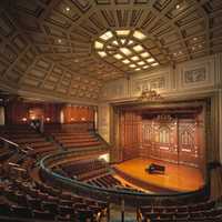 Jordan Hall at the New England Conservatory in Boston, Massachusetts