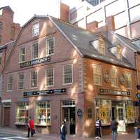 Old Corner Bookstore in Boston Massachusetts