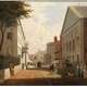 Tremont Street in 1843 in Boston, Massachusetts