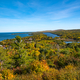 Scenic overlook of Copper Harbor and Lake Superior