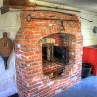 Fireplace Pit at Fort Wilkens State Park, Michigan