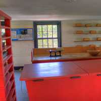 Mess hall at Fort Wilkens State Park, Michigan