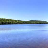 Lake besides Fort Wilkens State Park, Michigan