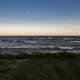 Dusk and Horizon landscape upon Lake Michigan at J.W. Wells State Park