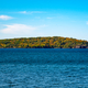 Trees across Lake Superior in the Autumn