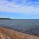 Shoreline and Horizon in McLain State Park, Michigan