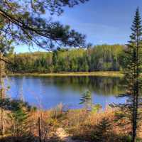 Another view of Beaver lake at Pictured Rocks National Lakeshore, Michigan