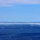 Horizon on a cold lake at Pictured Rocks National Lakeshore, Michigan