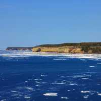 Lake landscape at Pictured Rocks National Lakeshore, Michigan