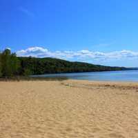 Lakeshore of Superior at Pictured Rocks National Lakeshore, Michigan