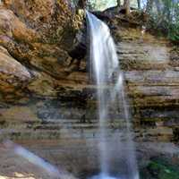 Munising Falls at Pictured Rocks National Lakeshore, Michigan