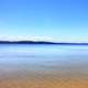 The water of Lake Superior at Pictured Rocks National Lakeshore, Michigan