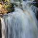 Waterfalls roaring at Pictured Rocks National Lakeshore, Michigan