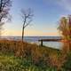 Mouth of the river at Porcupine Mountains State Park, Michigan