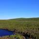 Right end of Lake of the clouds at Porcupine Mountains State Park, Michigan