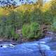 Rapids and whitewater at Porcupine Mountains State Park, Michigan