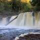 Waterfall at Presque Isle at Porcupine Mountains State Park, Michigan