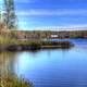 Scenic Shoreline View at Twin Lakes State Park, Michigan