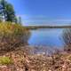 Water of the bay at Twin Lakes State Park, Michigan