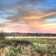 Fading dusk over river in the Upper Peninsula, Michigan