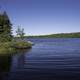 A curve in the lake at Van Riper State Park, Michigan