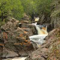 Tumbling River at Cascade River State Park, Minnesota