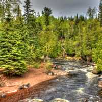 Scenic Riverway at Cascade River State Park, Minnesota