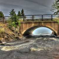 The final Bridge at Cascade River State Park, Minnesota
