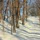 Hilly Hiking Trail at Glacial Lakes State Park, Minnesota