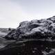 Icy Landscape on the shore in Gooseberry Falls State Park, Minnesota