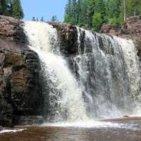 Lower Falls at Gooseberry Falls State Park, Minnesota