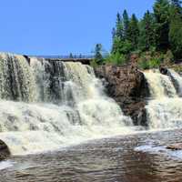 Upper Falls at Gooseberry Falls State Park, Minnesota