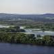 Main River and backwaters flowing into the Mississippi River