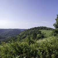 View from King's Bluff at Great River Bluffs State Park