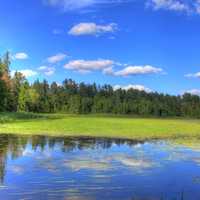 Lake and Shore at lake Itasca state park, Minnesota