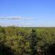 Landscape with clouds at lake Itasca state park, Minnesota